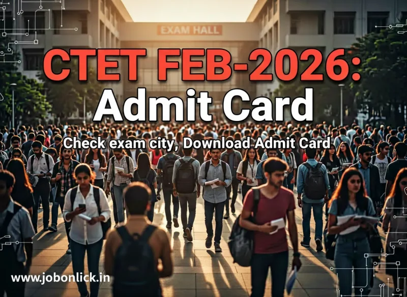 CTET February 2026 Admit Card